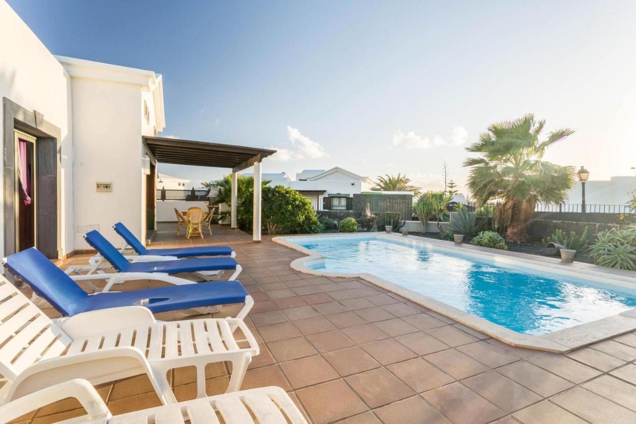 Villa Tania - Villa Independiente Con Piscina Privada Playa Blanca  Exteriér fotografie